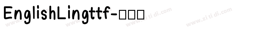 EnglishLingttf字体转换