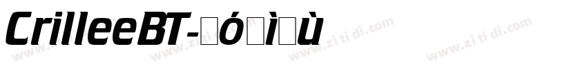 CrilleeBT字体转换