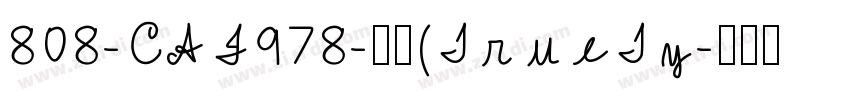 808-CAI978-常规(TrueTy字体转换