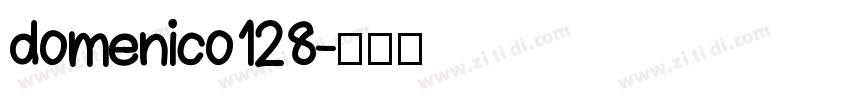domenico128字体转换