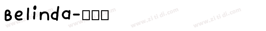 Belinda字体转换