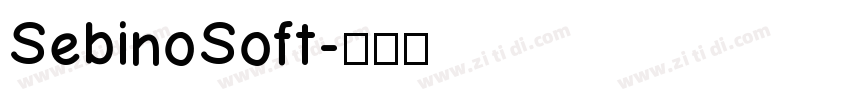 SebinoSoft字体转换