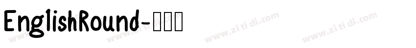 EnglishRound字体转换