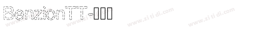 BenzionTT字体转换