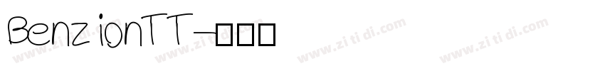 BenzionTT字体转换