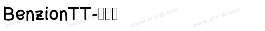 BenzionTT字体转换