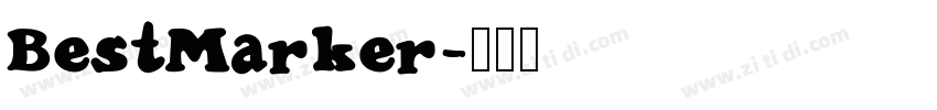 BestMarker字体转换