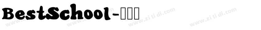 BestSchool字体转换