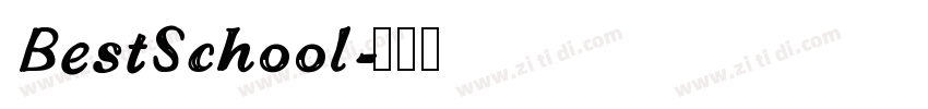 BestSchool字体转换