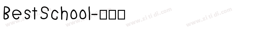 BestSchool字体转换