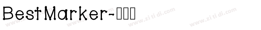 BestMarker字体转换