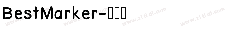 BestMarker字体转换