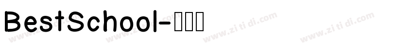 BestSchool字体转换