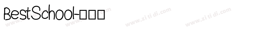 BestSchool字体转换