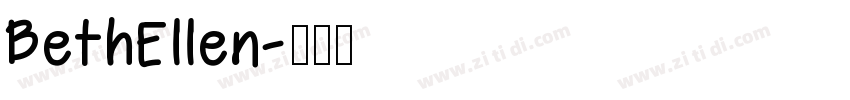 BethEllen字体转换