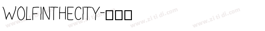 WolfintheCity字体转换