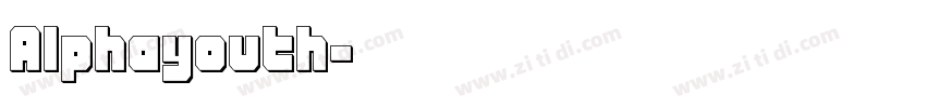 Alphayouth字体转换