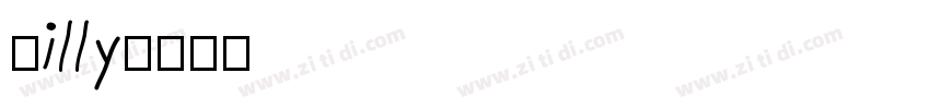 Billy字体转换