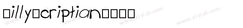 BillyScriptian字体转换