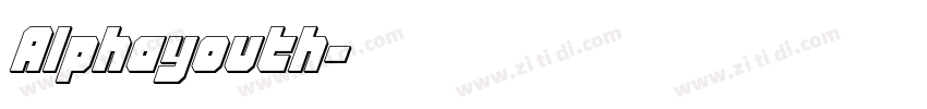 Alphayouth字体转换