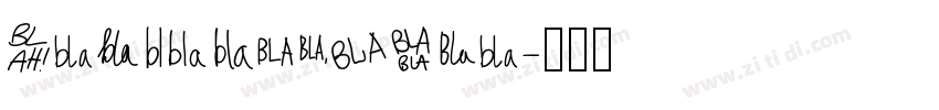 LatinoURWBla字体转换