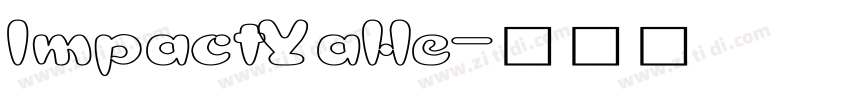 ImpactYaHe字体转换