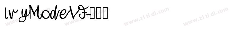 IvyModeVF字体转换
