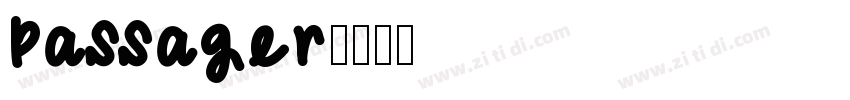 Passager字体转换