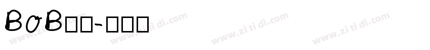 BoB字体字体转换