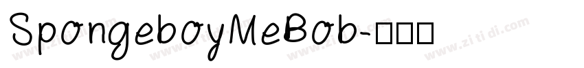 SpongeboyMeBob字体转换