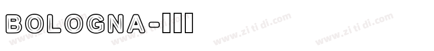 Bologna字体转换