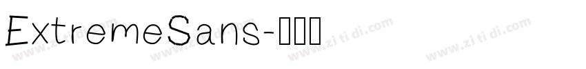 ExtremeSans字体转换