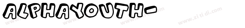 Alphayouth字体转换