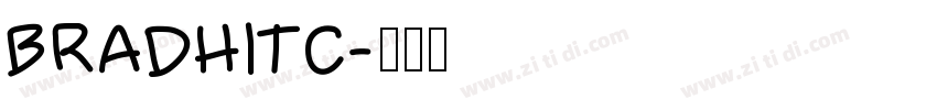 BRADHITC字体转换