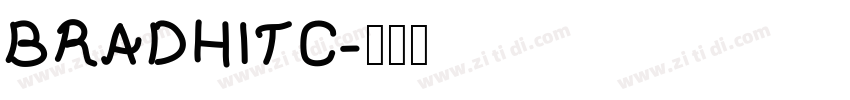 BRADHITC字体转换