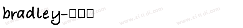 bradley字体转换