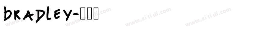 bradley字体转换