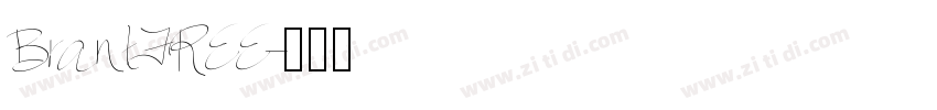 BrantFREE字体转换