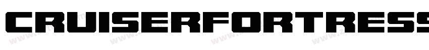 CruiserFortressPunch字体转换