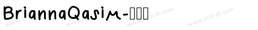 BriannaQasim字体转换