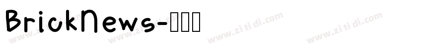 BrickNews字体转换