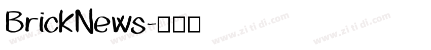 BrickNews字体转换