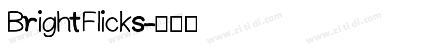 BrightFlicks字体转换