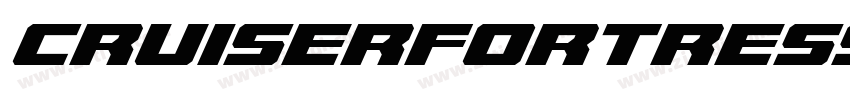 CruiserFortressPunch字体转换