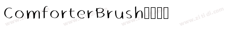 ComforterBrush字体转换