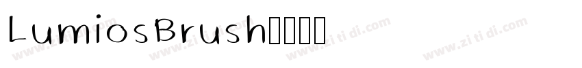 LumiosBrush字体转换