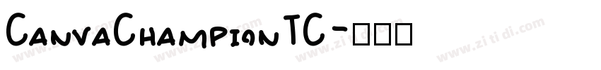 CanvaChampionTC字体转换