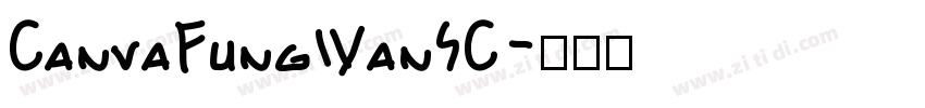 CanvaFungWanSC字体转换