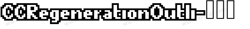 CCRegenerationOutli字体转换