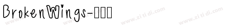 BrokenWings字体转换